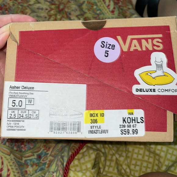 Vans tie dye size 5 - Picture 4 of 4